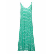 Women's cami dot printed maxi dress, view 5 - MRSLM
