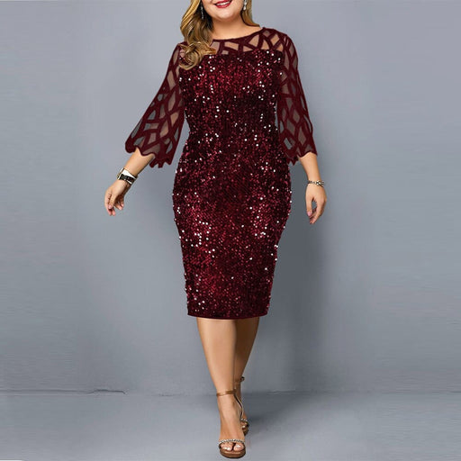 women's summer pencil dress, view 2 - MRSLM