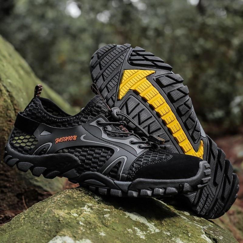 Men's anti-skid hiking wading shoes, view 4 - MRSLM