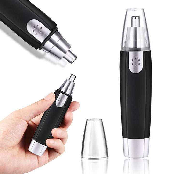 Electric Nose Ear Face Hair Remover Trimmer Shaver Clipper Cleaner Portable Beard Eyebrow Remover Tool - MRSLM