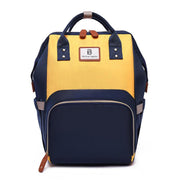 large capacity diaper backpack, view 2 - MRSLM