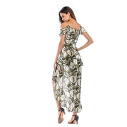Chiffon irregular dress, view 3 - MRSLM