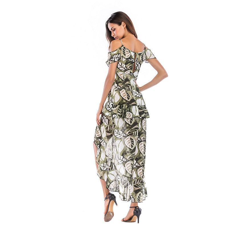 Chiffon irregular dress, view 3 - MRSLM