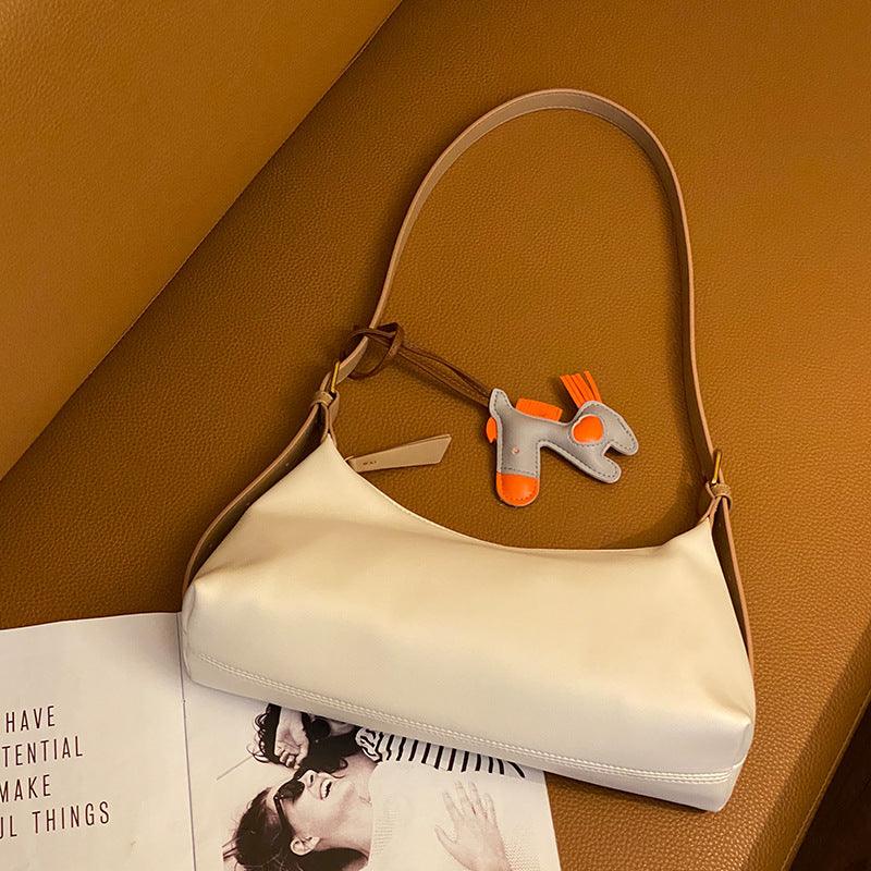 One-shoulder Baguette Bag