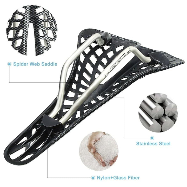 Bike Seat with Built-In Saddle Suspension - MRSLM