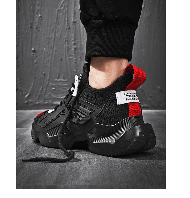 men's thick-soled sneakers, view 3 - MRSLM