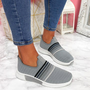 Women's netted rainbow sole sneakers, view 5 - MRSLM