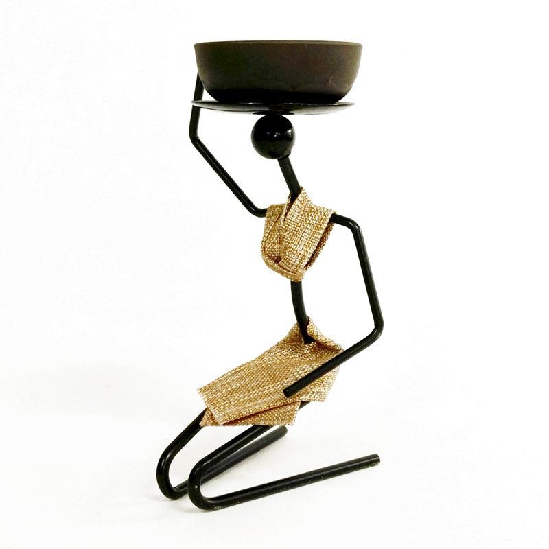 Creative iron candle holder - MRSLM