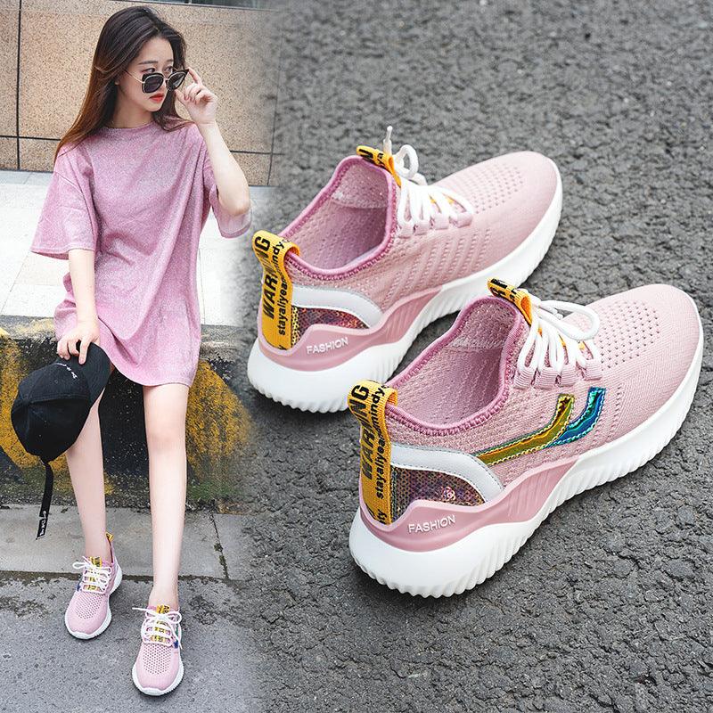 Mesh breathable chunky sneakers, view 2 - MRSLM