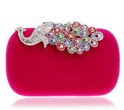 velvet evening clutch, view 11 - MRSLM