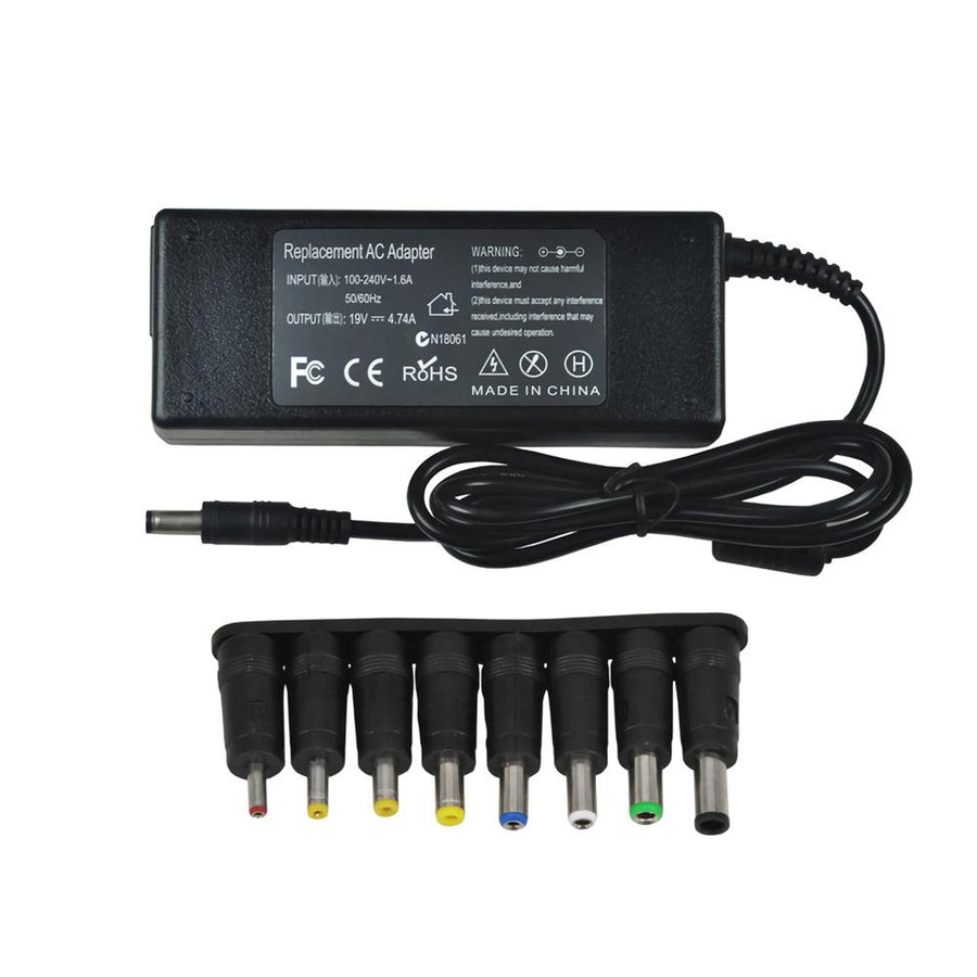 liangpw 127 Adapter 90W Fast Charge Portable Travel USB Charger with 8 Adapters for Notebook - MRSLM