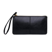 Camila leather wristlet, view 3 - MRSLM