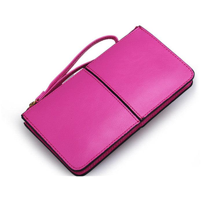 Camila leather wristlet - MRSLM