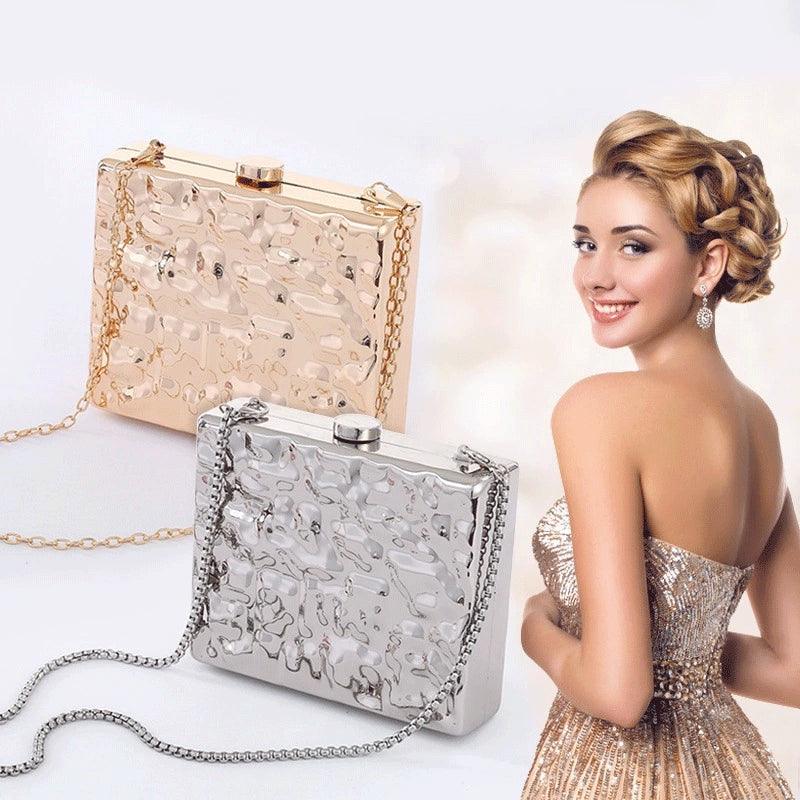 New Style Single Shoulder Embossed European And American Evening Bag - MRSLM