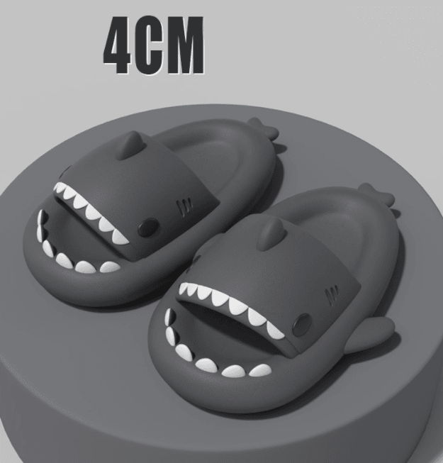 Adult's Slippers Tide Indoor And Outdoor Funny Shark Slippers - MRSLM