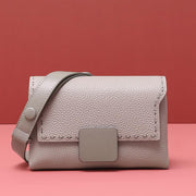 cowhide crossbody small square bag - MRSLM
