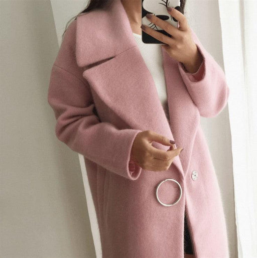 women's slim autumn and winter coat - MRSLM