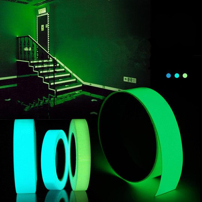 5mx15mm Luminous Tape Self-adhesive Green Blue Glowing In The Dark Safety Stage Home Decor - MRSLM