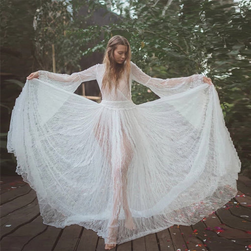 long sleeve maternity dress - MRSLM