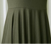Women's cotton maternity pleated dress, view 7 - MRSLM