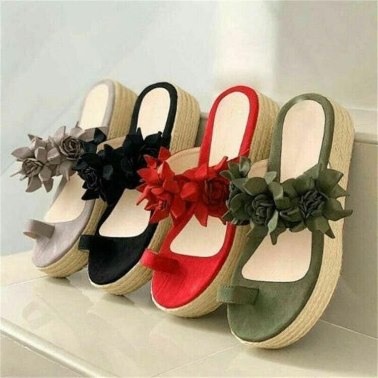 Women's platform lace-up sandals - MRSLM