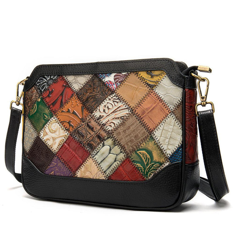 vintage embossed shoulder bag - MRSLM