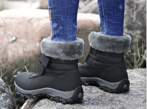 Outdoor warm thick-soled winter boots, view 3 - MRSLM
