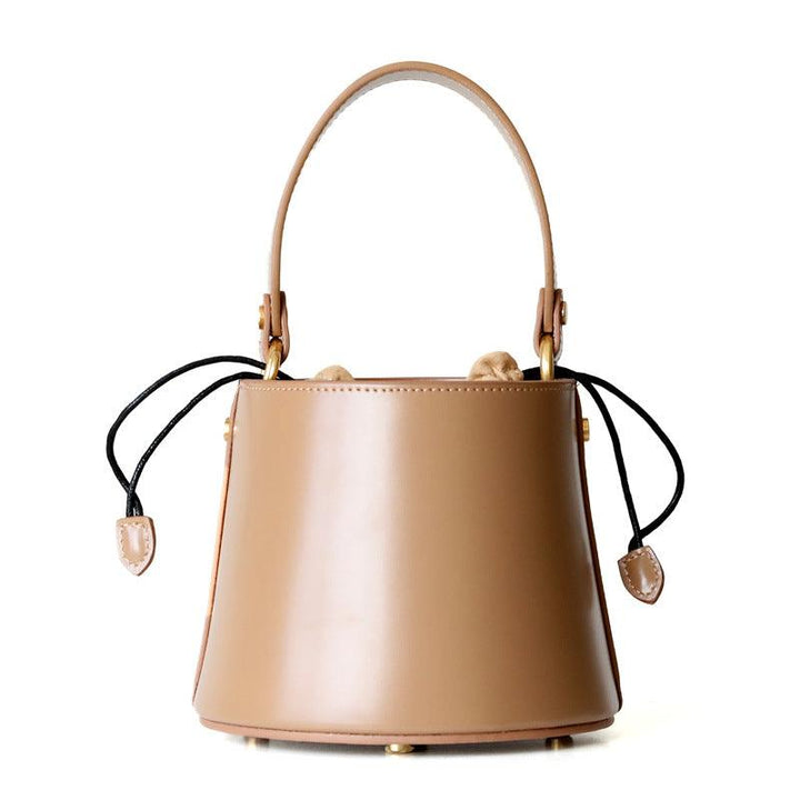 Leather mini bucket bag - MRSLM