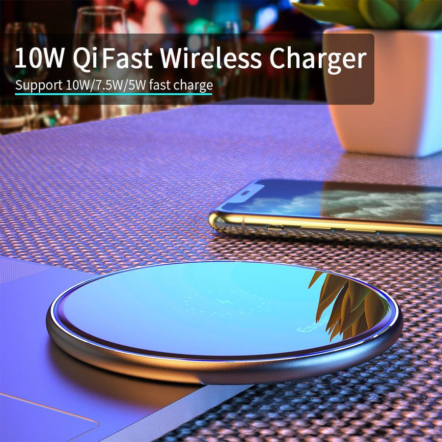 Wireless Charger 15W/10W Qi for Phone Headphone - MRSLM