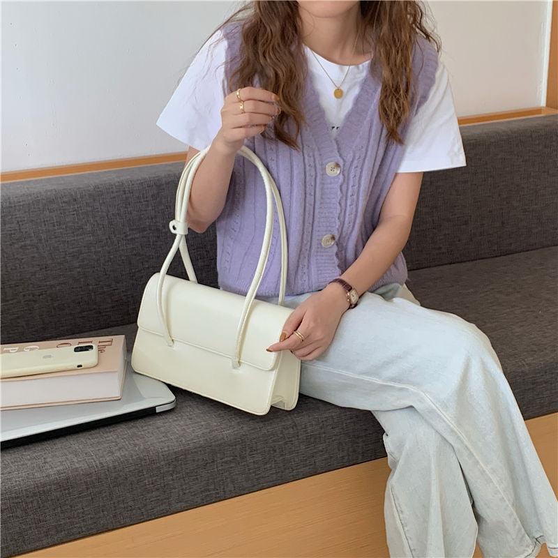 Vintage mini postman shoulder bag, view 4 - MRSLM