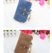 ladies multi-function wallet with tassel, view 10 - MRSLM