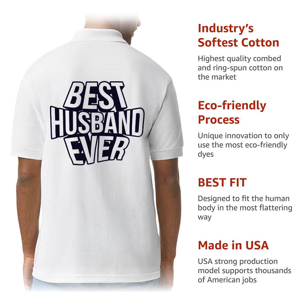 Best Husband Ever Jersey Sport T-Shirt - Best Design T-Shirt - Cool Sport Tee - MRSLM