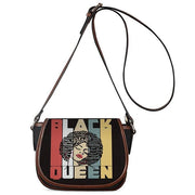 printed PU shell messenger bag, view 16 - MRSLM