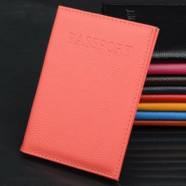 Women's Colorful Passport Holder