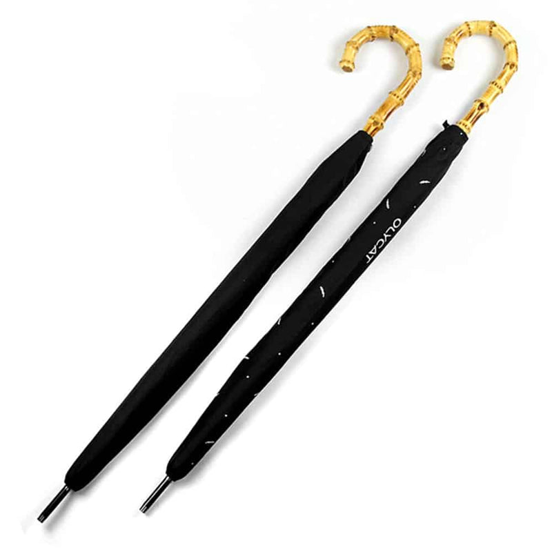 Bamboo long handle umbrella - MRSLM