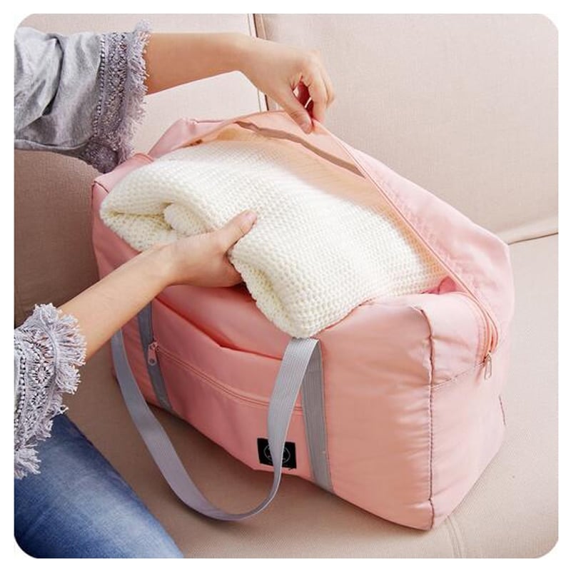 nylon foldable travel bag, view 6 - MRSLM