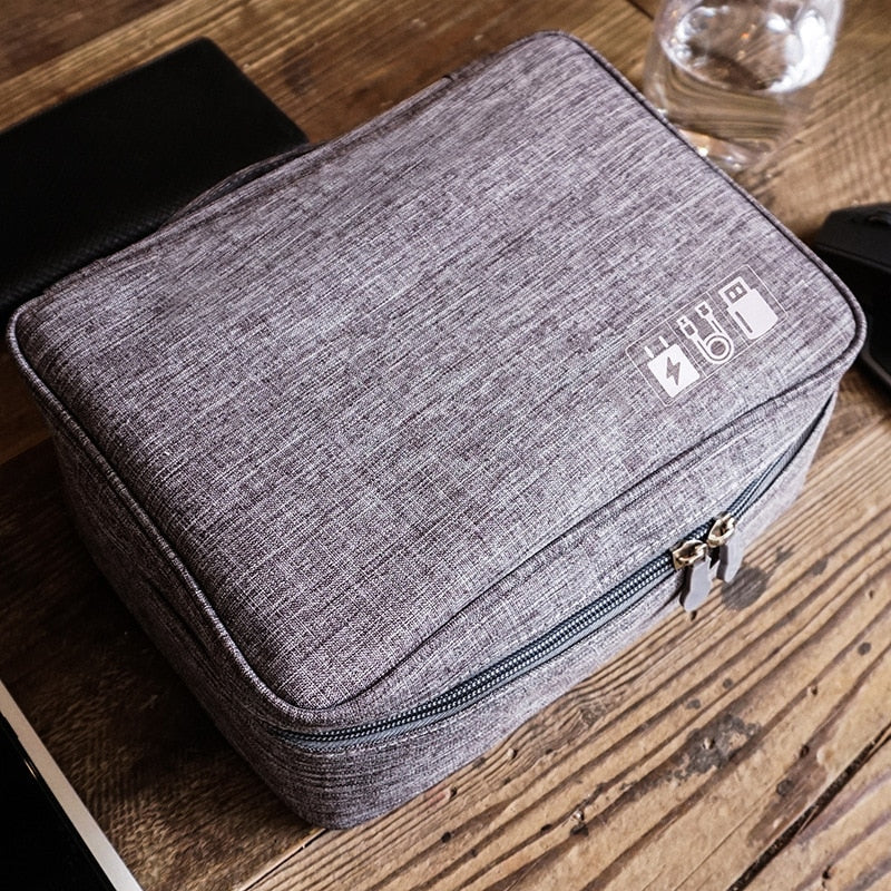 travel cable organizer bag, view 23 - MRSLM