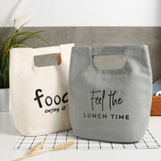portable canvas lunch bag, view 24 - MRSLM