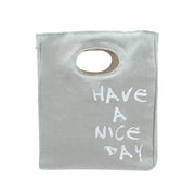 portable canvas lunch bag - MRSLM