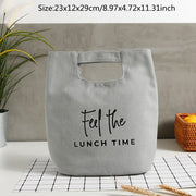 portable canvas lunch bag, view 11 - MRSLM