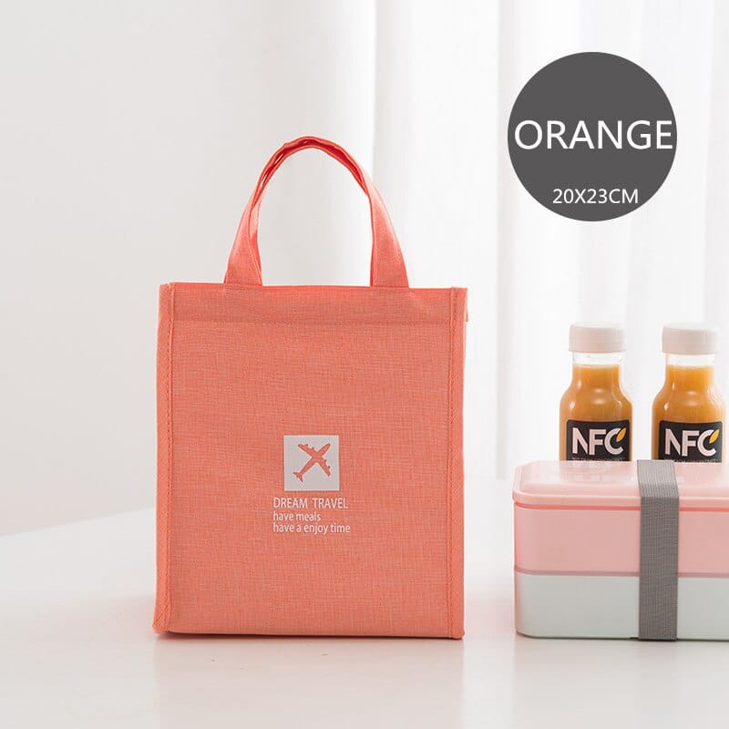 portable canvas lunch bag, view 15 - MRSLM