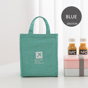 portable canvas lunch bag, view 16 - MRSLM
