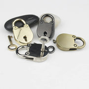mini metal padlock with key, view 6 - MRSLM