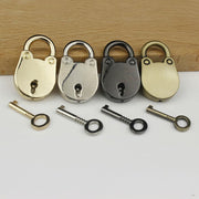 mini metal padlock with key - MRSLM