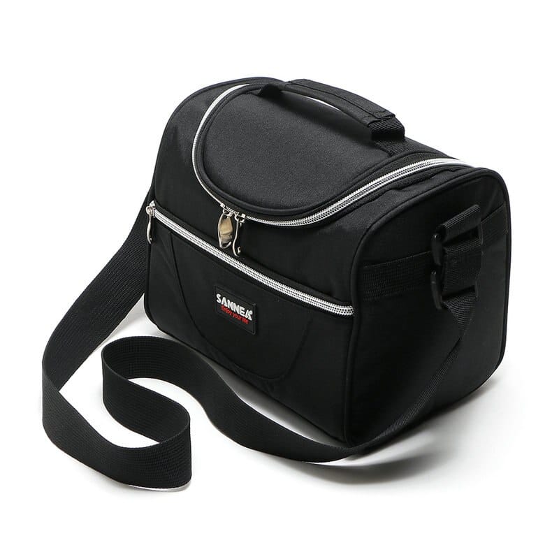 portable shoulder lunch bag, view 5 - MRSLM