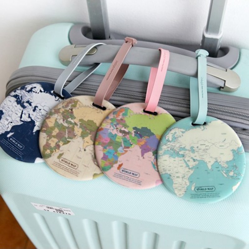 Planet Earth Luggage Tag