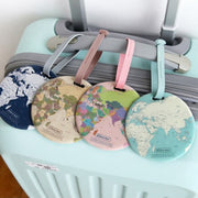 planet Earth luggage tag - MRSLM