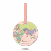 planet Earth luggage tag, view 2 - MRSLM