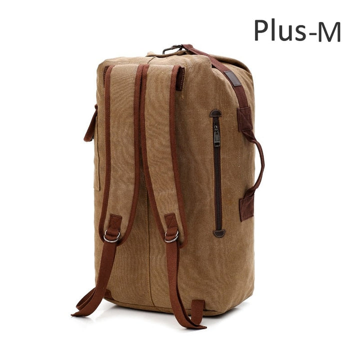 Convenient Multifunctional Large Capacity Canvas Travel Backpack