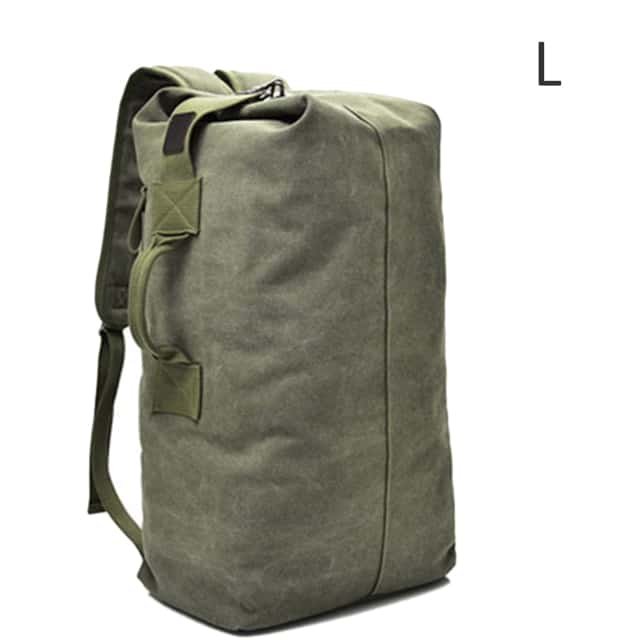 Convenient Multifunctional Large Capacity Canvas Travel Backpack